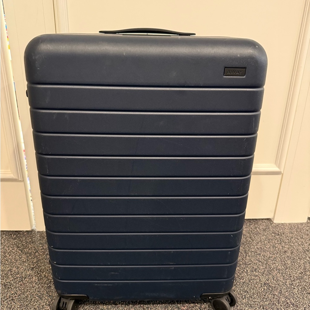 Away ‘Medium’ Midnight Blue Travel Suitcase
